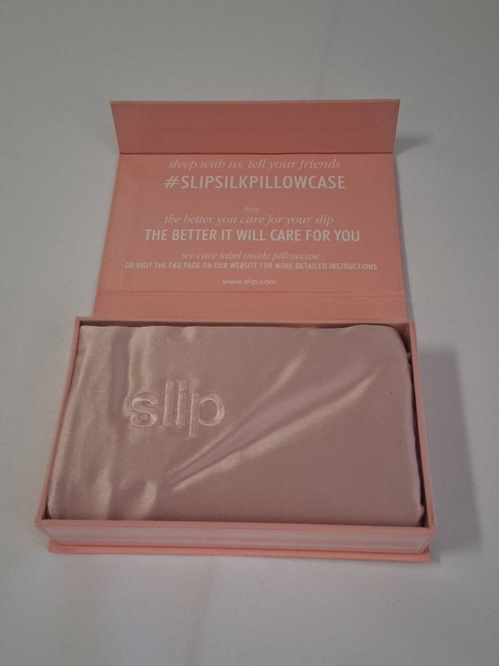 Slip Queen Pillowcase (Style #SLIP-6070) – Pink – NIB